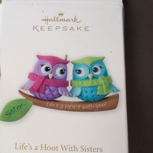 Hallmark Keepsake Sister Christmas Ornaments